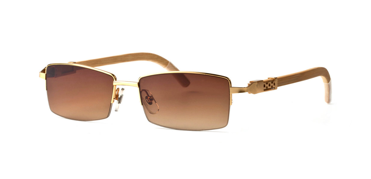 Wholesale Replica Cartier Bamboo Frame Glasses For Cheap Sale-623