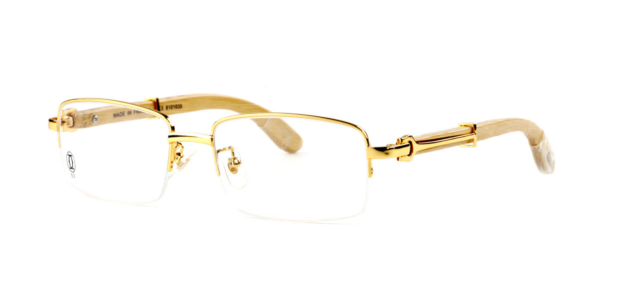 Wholesale Replica Cartier Bamboo Frame Optical Glasses Sale-631