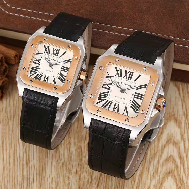 Wholesale Luxury Cartier Couple Watches for Cheap-349