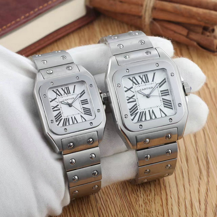 Wholesale Cheap Cartier Couple Watches sale-354