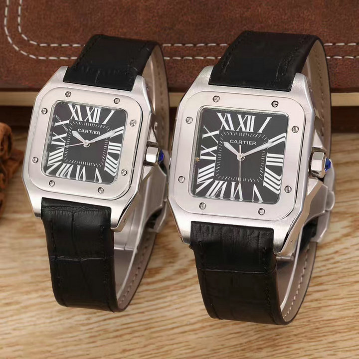 Wholesale fashion Cartier Couple Watches for Cheap-363