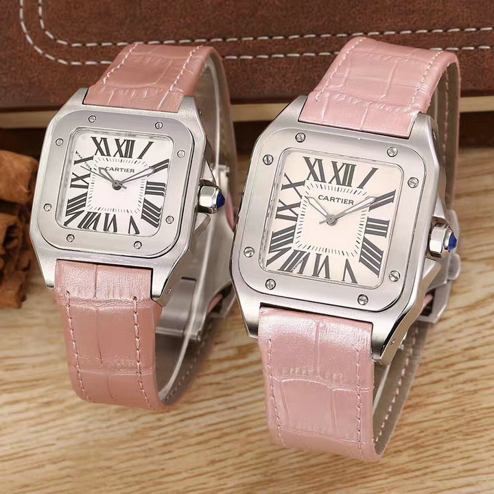 Wholesale Cartier Couple Watches for Cheap-366