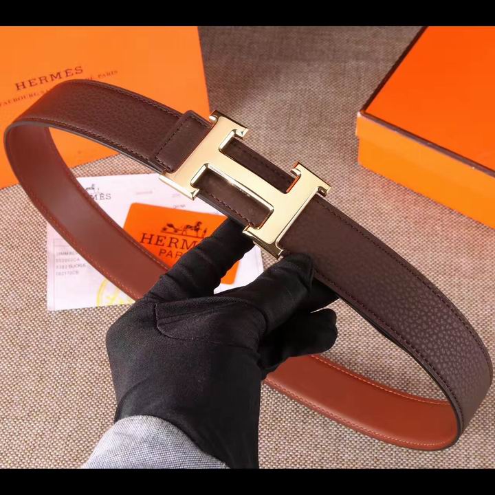 Wholesale 1:1 Hermes Leather Belt Replica-657