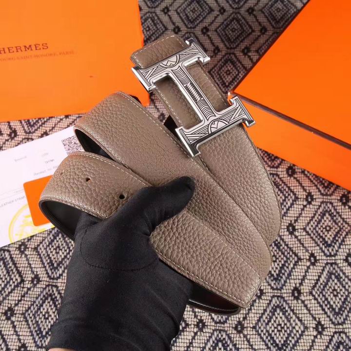 Wholesale 1:1 Hermes Leather Belt Replica-664