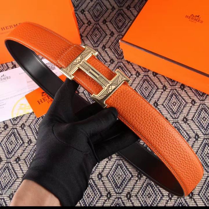 Wholesale 1:1 Hermes Leather Belt Replica-666