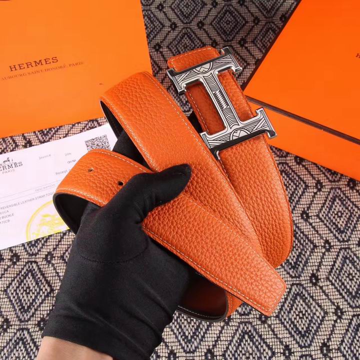 Wholesale 1:1 Hermes Leather Belt Replica-667