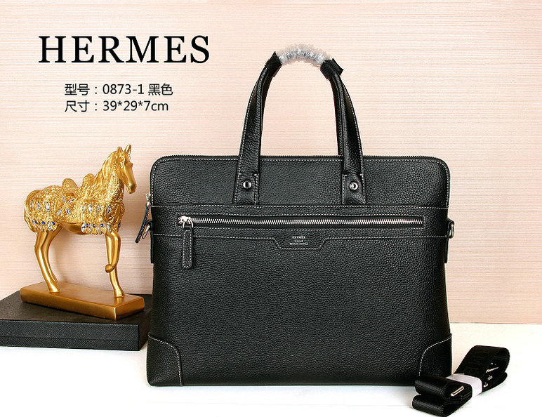 Wholesale High Quality Replica Hermes Leather Briefcase Bags for Sale-140