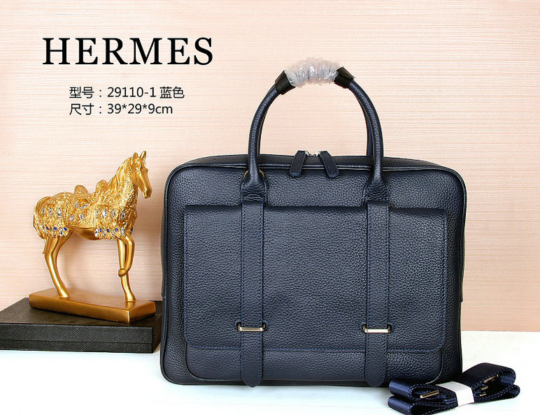 Wholesale High Quality Replica Hermes Leather Briefcase Bags for Sale-145