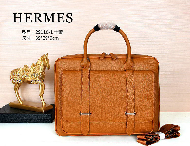 Wholesale High Quality Replica Hermes Leather Briefcase Bags for Sale-146