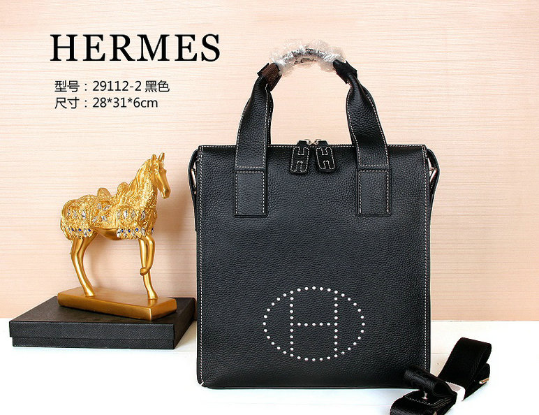 Wholesale Cheap AAA Hermes Original Calf Leather Tote Bag for Sale-158