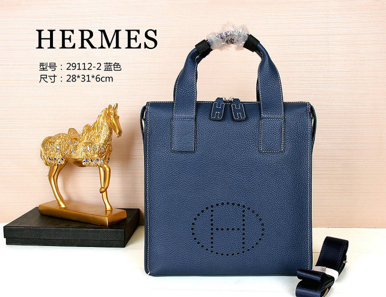 Wholesale Cheap AAA Hermes Original Calf Leather Tote Bag for Sale-159