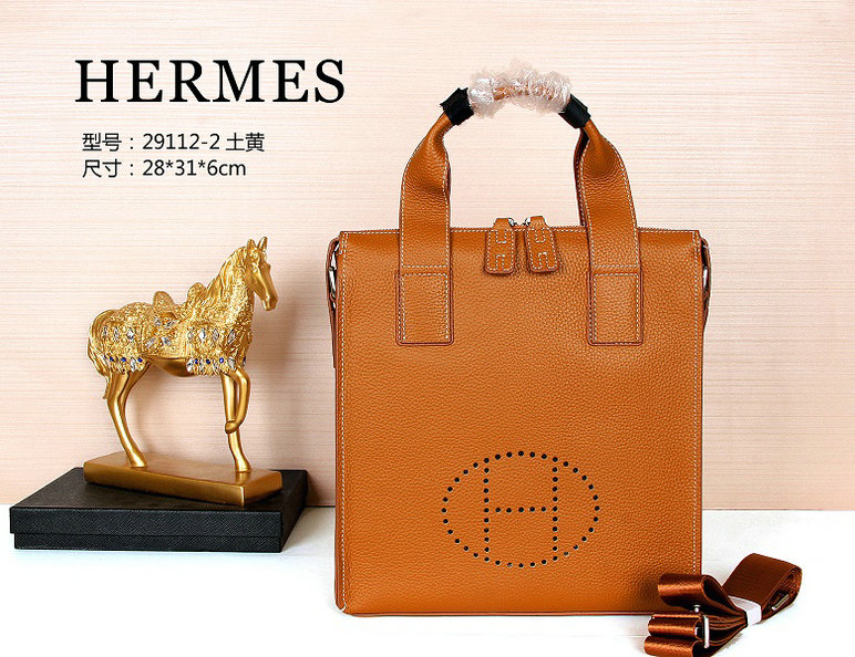 Wholesale Cheap AAA Hermes Original Calf Leather Tote Bag for Sale-160
