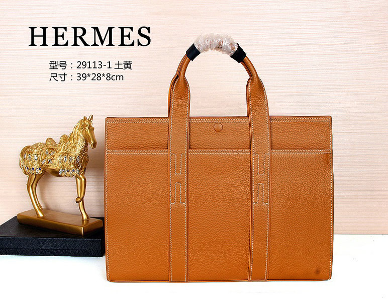 Wholesale Cheap AAA Replica Hermes Mens Briefcase for Sale-166
