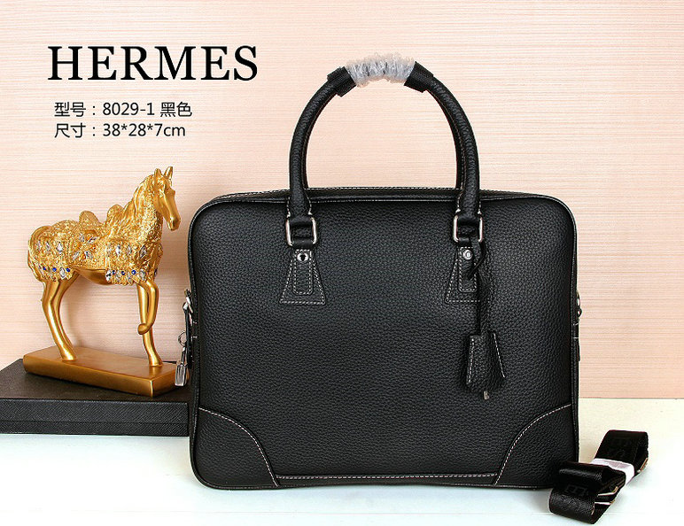 Wholesale Cheap Hermes Mens Briefcase Replica for Sale-169
