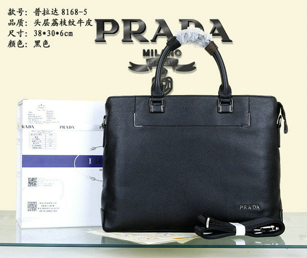 Wholesale Prada Briefcases Mens Bags-002