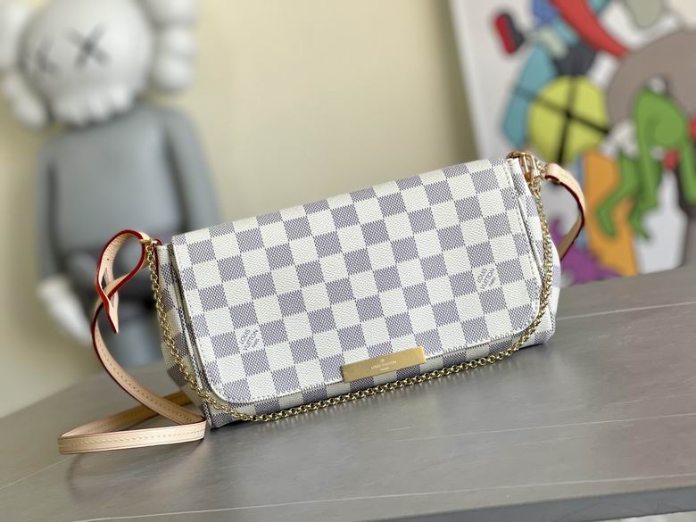 Wholesale Cheap Louis Vuitton Damier Canvas Favorite MM Bags for Sale