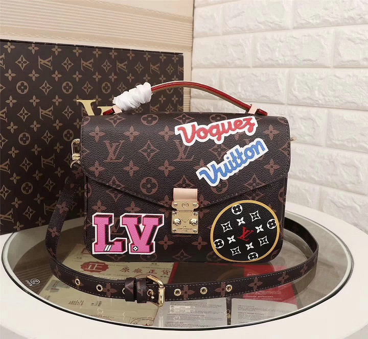 Wholesale Cheap louis vuitton monogram canvas pochette métis bag