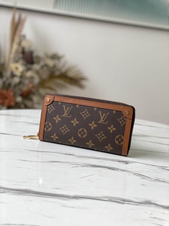 Wholesale Cheap Louis Vuitton Zippy Wallet Trunk Monogram Eclipse Canvas for Sale