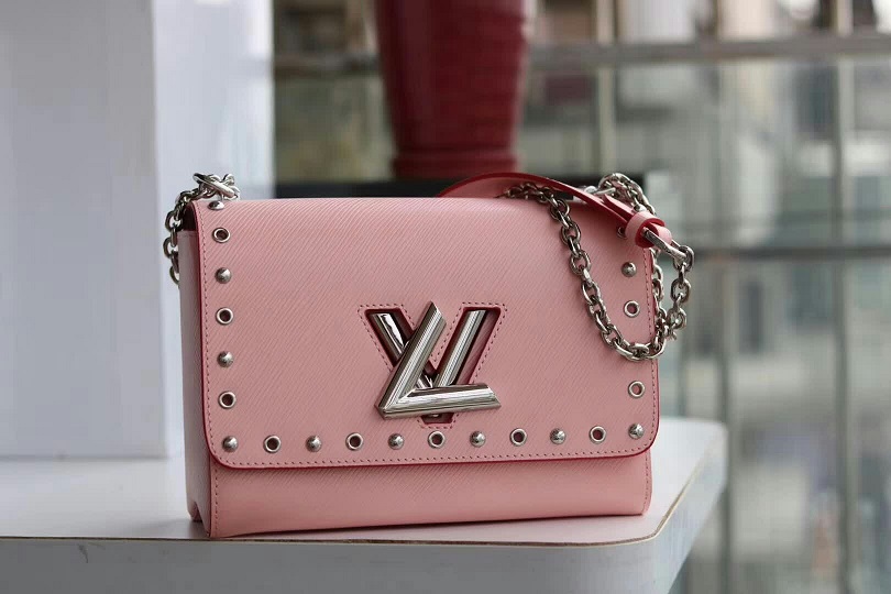 Wholesale Cheap Louis Vuitton Twist MM Epi Leather Denim Replica Bags for Sale-085