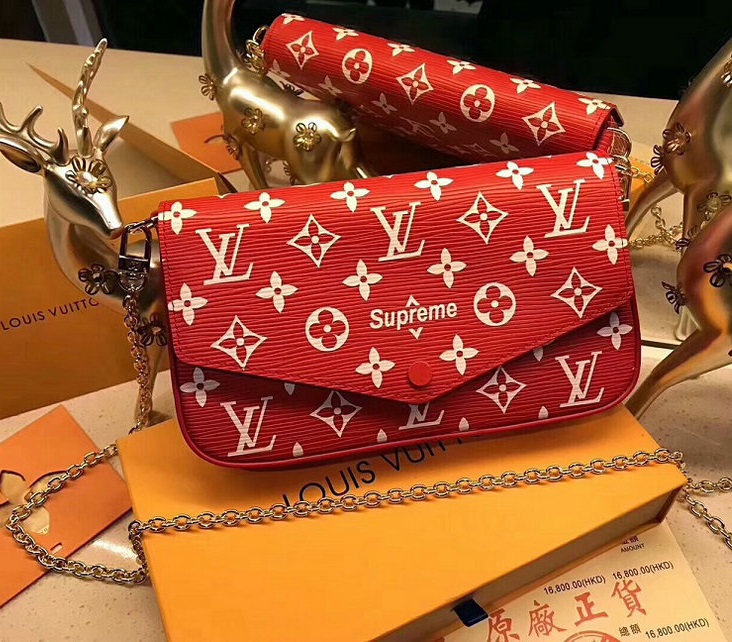Wholesale Cheap Louis Vuitton Epi Leather Supreme M61276 Bags for Sale-090